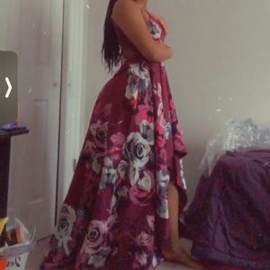Floral maxi dress
